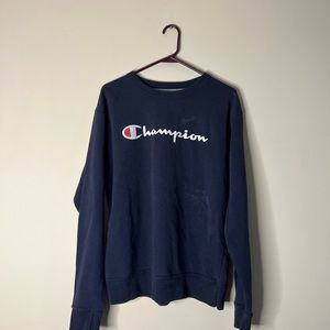 CHAMPION BUNDLE CREWNECK AND TEE SHIRT